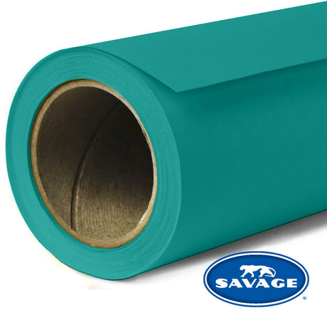 Savage 68-2612 26-Inch x 12-Yards Widetone Seamless Background Paper, Teal
