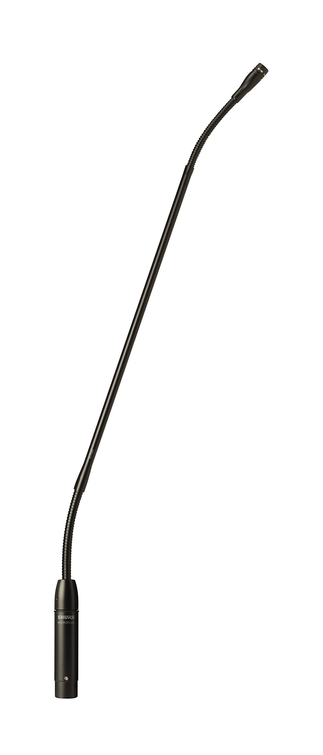 Shure MX418SE/S 18 inch Supercardioid Gooseneck Microphone with Flange Mount & 10' Side Exit Cable