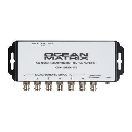 Ocean Matrix 12GSDI-1X6 | 12G SDI Relocking 1x6 Distribution Amplifier