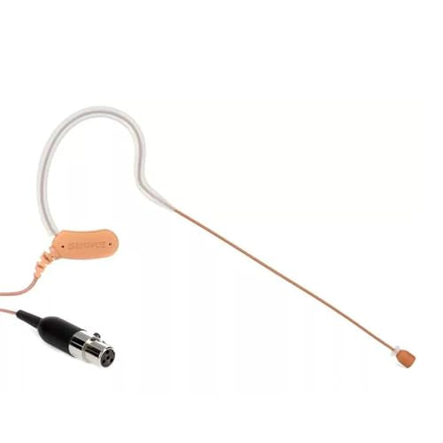 Shure MX153C/O-TQG Omnidirectional Earset Headworn Microphone Cocoa