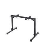 K&M 18820 Omega Pro Table-Style Keyboard Stand, Black