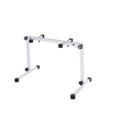 K&M 18820 Omega Pro Table-Style Keyboard Stand, Pure White