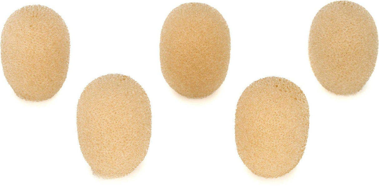 Shure RPM40WS/T Windscreens for TL/TH, 5 Pack, Tan