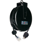 Stage Ninja STX-20-1 20 Foot Retractable 12/3 Power Reel 15 Amp