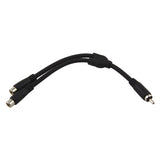 Pig Hog PY-RM2RF 6-Inch Y Cable RCA (M)-Dual RCA (F)