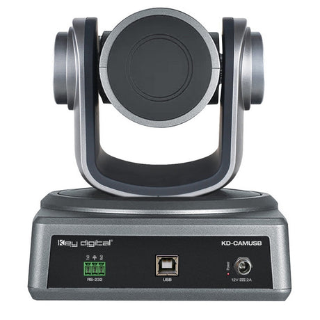 Key Digital KD-CAMUSB IR RS-232 Visca 1080p Controllable PTZ USB Camera