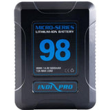IndiPRO 2MSBMUKT 2x Micro-Series 98Wh V-Mount Li-Ion Batteries Blackmagic URSA Kit
