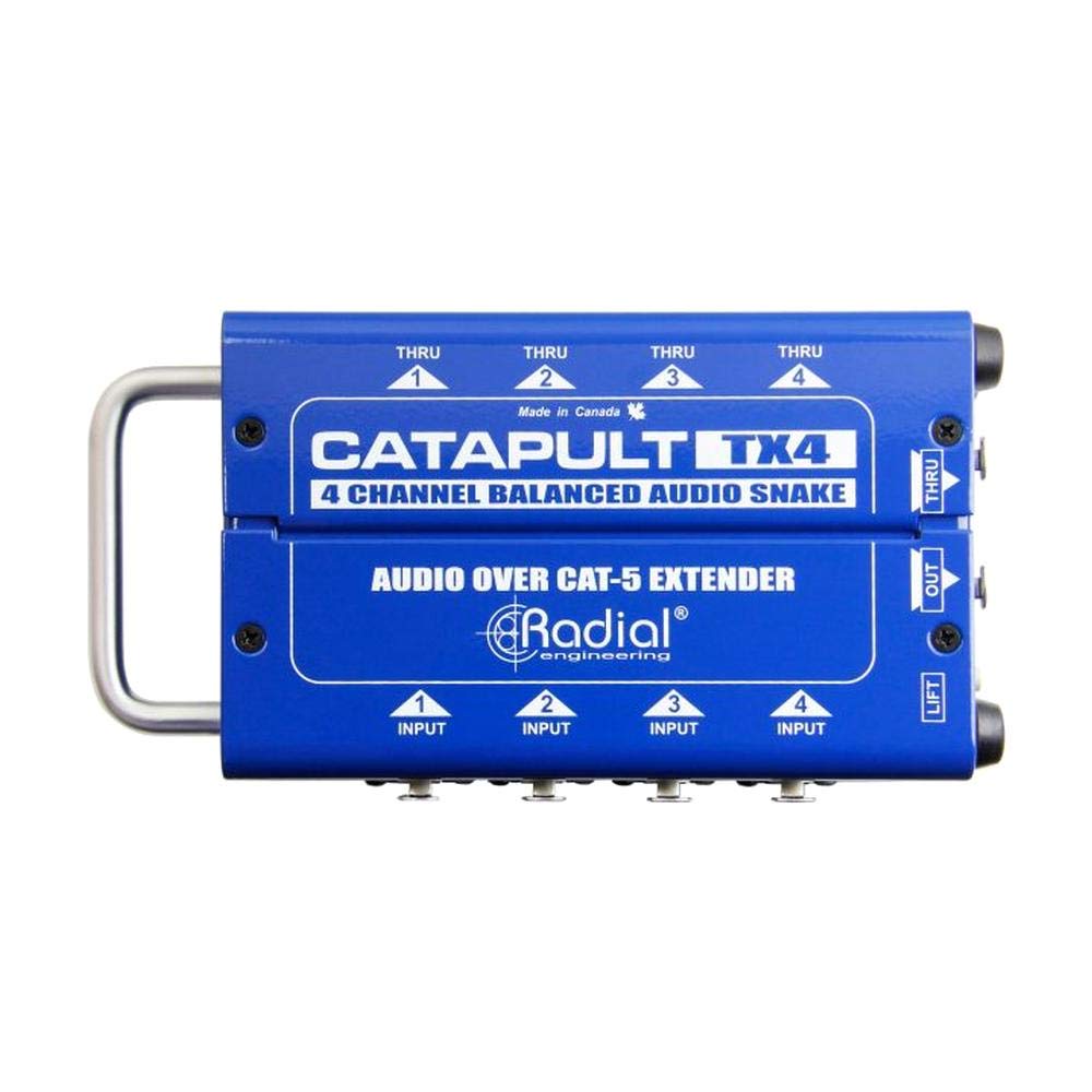 Radial Catapult TX4 4-Channel Cat 5 Analog Audio Snake