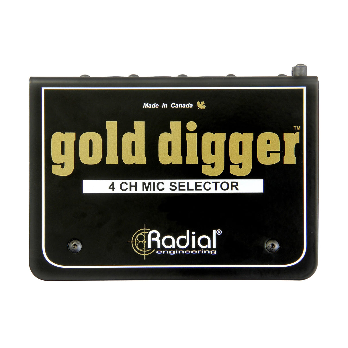 Radial Gold Digger 4-Channel Microphone Selector and Switcher