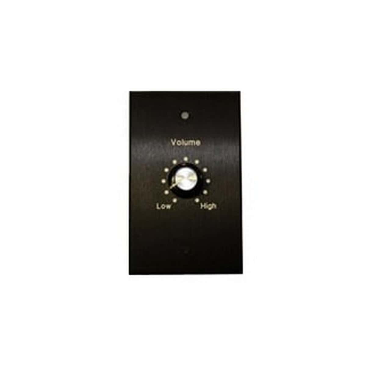 Stewart Audio WP-RVC-B Remote Volume Control Wall Plate, Black