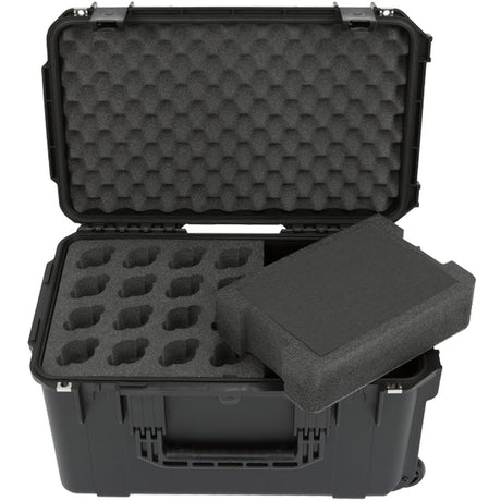 SKB 3i-221312WMC iSeries Waterproof Case for 16 Wireless Microphones