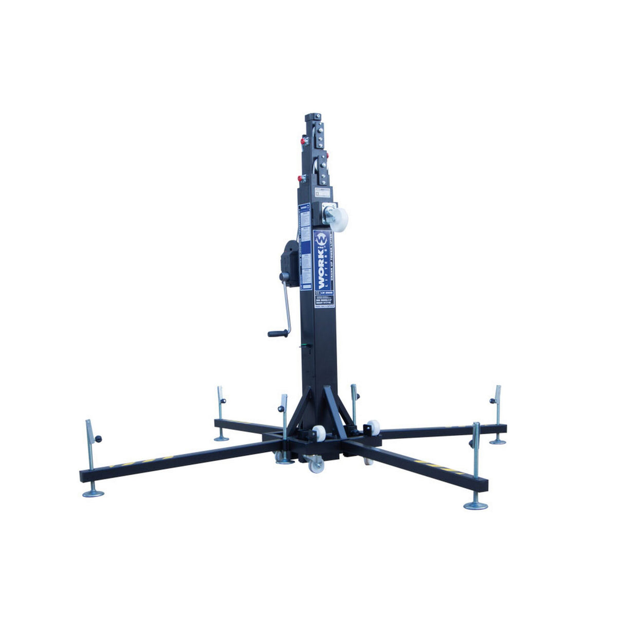 Work Pro LW 290 D Telescopic Lifter, 6.6m Height, 290kg Load, Wire Drive