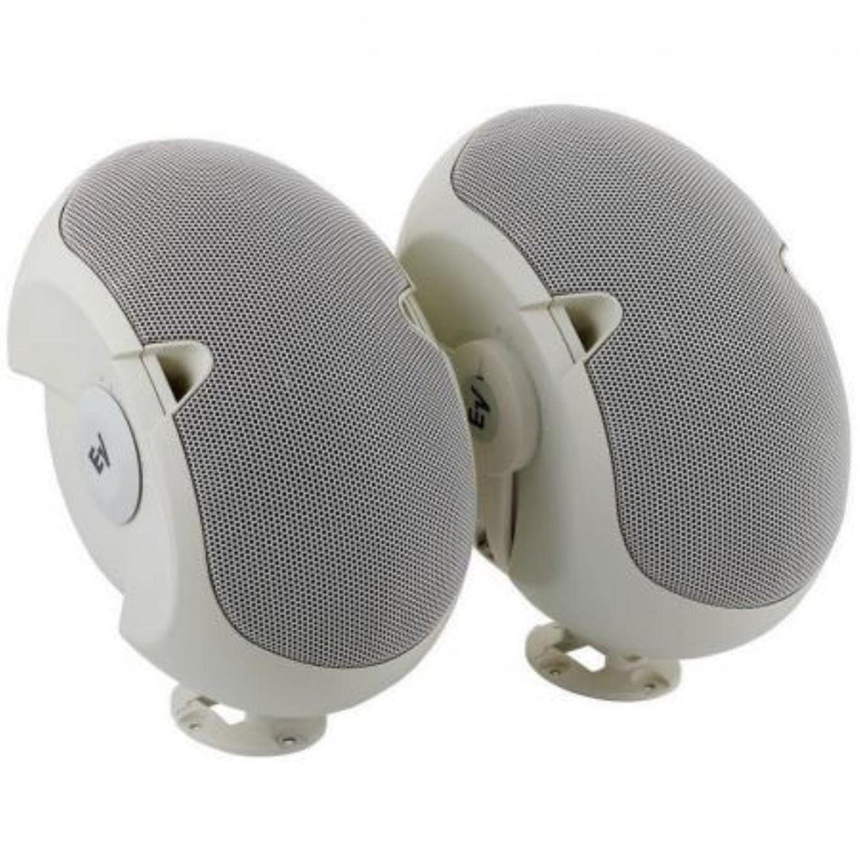 Electro-Voice EVID 6.2T Dual 6-Inch 2-Way Surface-Mount Loudspeaker with 70/100V Transformer, White, Pair