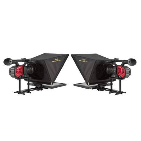 Ikan PT3700-P2P Interview System with 2 x 17-Inch Teleprompters