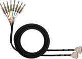Shure DB25XLRF 8 XLR Female Connectors to 1 DB25 Connector Cable for SCM820 DB25 Models