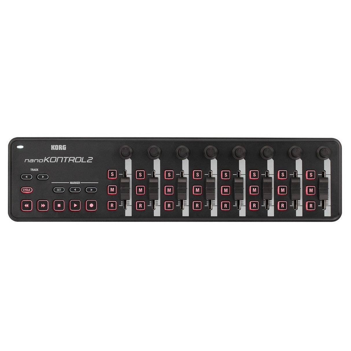 Korg nanoKONTROL2 8 Channel Slim Sline USB Controller Black