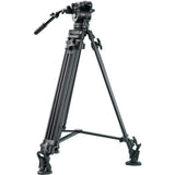 E-Image EK60AAM Fluid Drag Video Head and Tripod