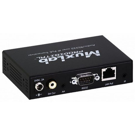 MuxLab 500755 Audio/RS232/IR Over IP Tranceiver with PoE