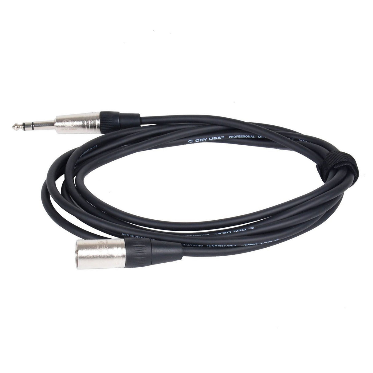 Odyssey XLR Male to Stereo 1/4-Inch Male Balanced Microphone Cable, 10-Feet