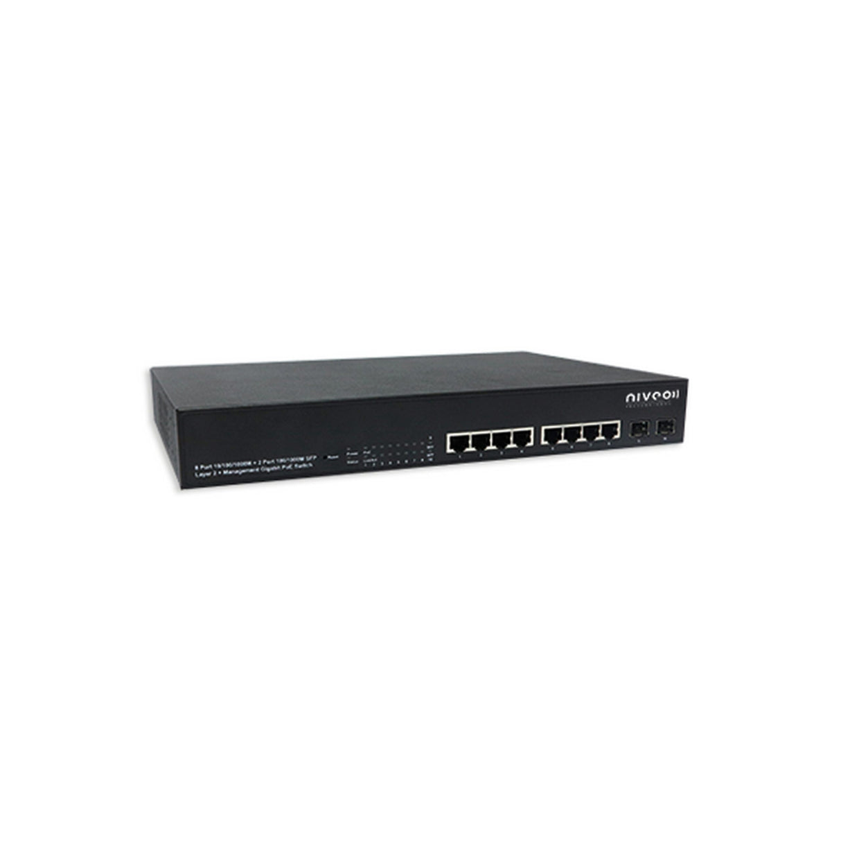 Niveo NGSME8H 8-Port Gigabit Switch with Full L2 Management