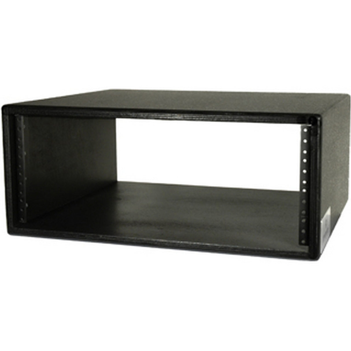 Grundorf SRB-0416B 4-Space Rack Shell, Black Painted Birch Wood