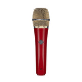 Telefunken M81 Supercardioid Handheld Dynamic Microphone Red with Gold Grille