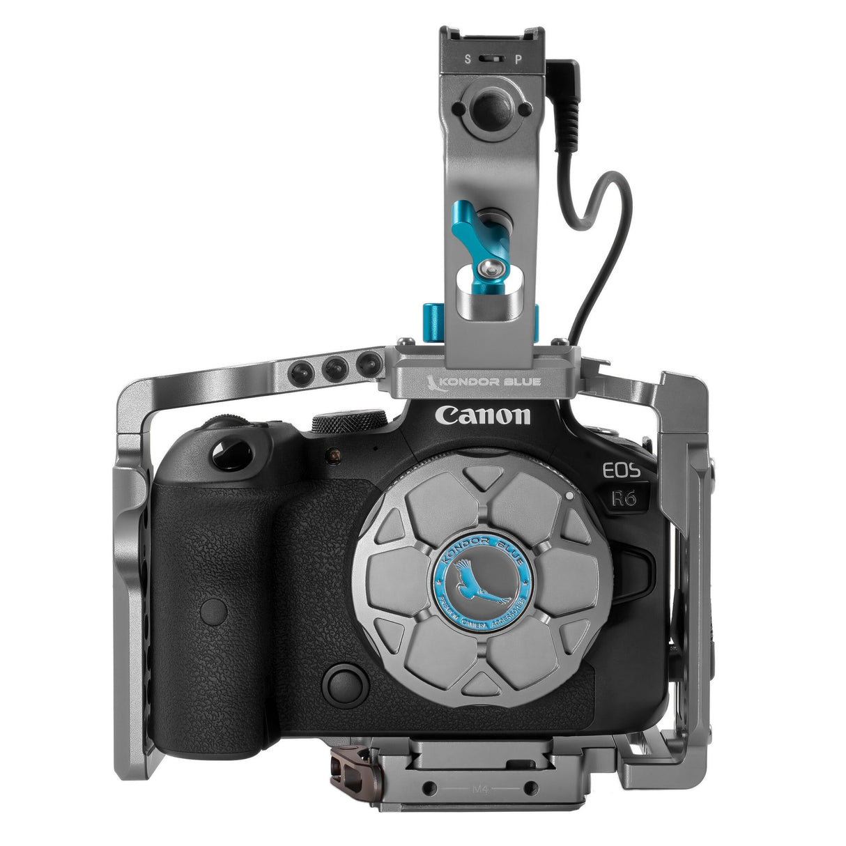 Kondor Blue Canon R5/R6 Full Cage with Top Handle