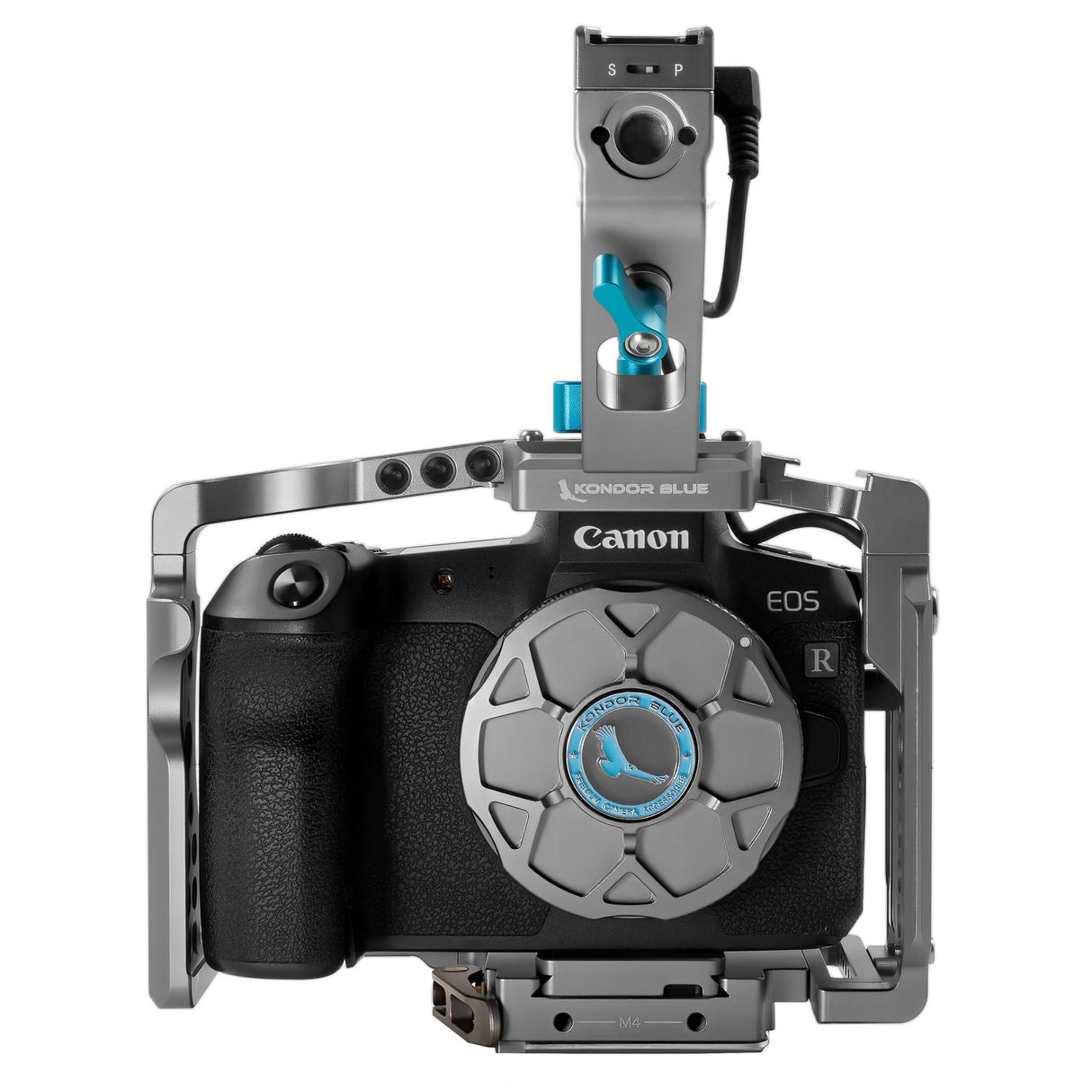 Kondor Blue Canon R5/R6 Full Cage with Top Handle