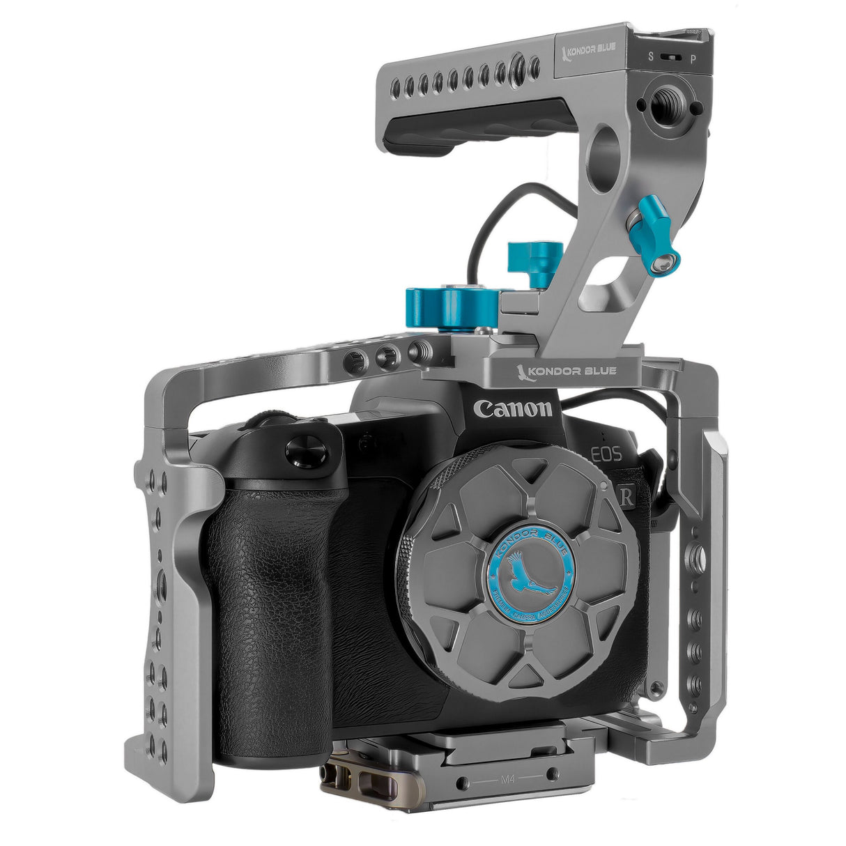 Kondor Blue Canon R5/R6 Full Cage with Top Handle