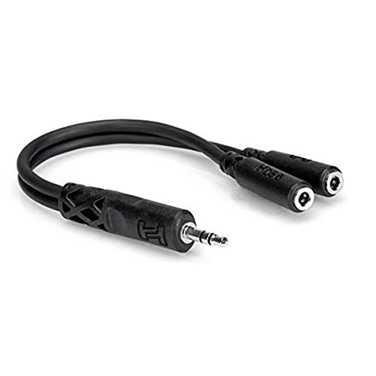 Hosa YMM-232 3.5 mm TRS to Dual 3.5 mm TRSF Y Cable