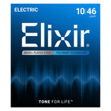 Elixir 12050 Nickel-Plated Steel POLYWEB Electric Guitar Strings - Light (10-46)