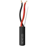 Genesis 16G 2C 65 Strand Speaker Cable 500 Foot Box Black