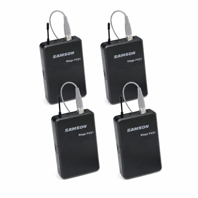 Samson - Samson PXD1 Beltpack Transmitter for XPD2 Wireless System (4-Pack) - PXD1
