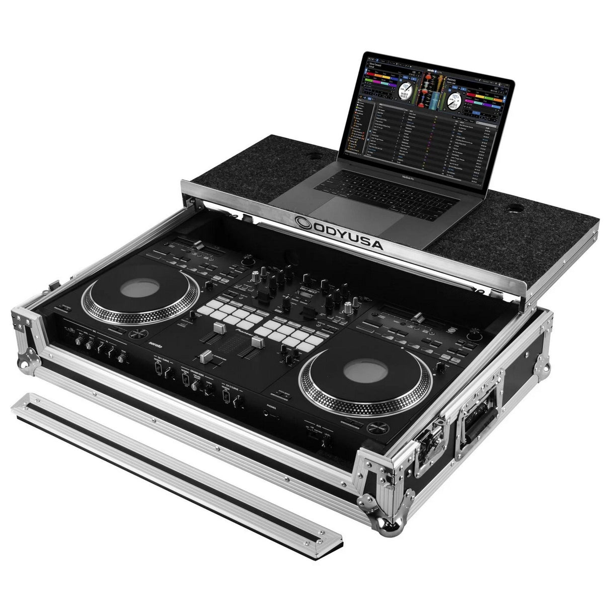 Odyssey Pioneer DDJ-REV7 Glide Style Flight Case with Wheels