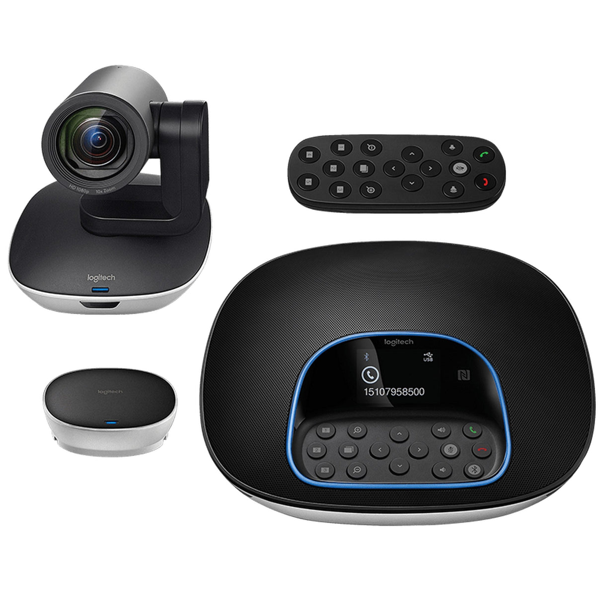 Logitech Group HD Video Conferencing System with 10x Zoom