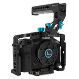 Kondor Blue Full Arca Camera Cage with Top Handle for Canon R5/R6/R Raven Black