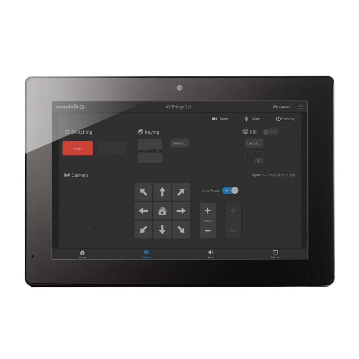 Vaddio 10-Inch Touch Panel Device Controller (999-42300-000)