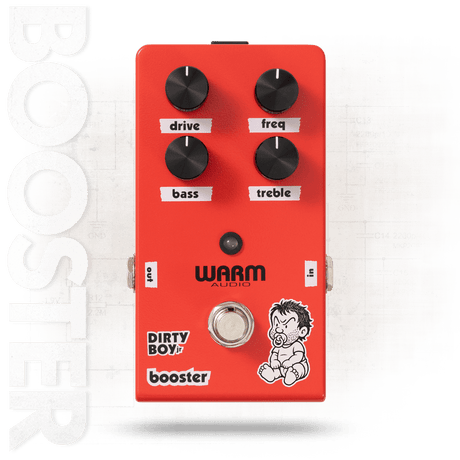 Warm Audio WA-DBjr-BOOST Dirty Boy Jr. 10dB Clean Boost Pedal