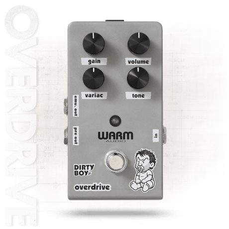 Warm Audio WA-DBjr-OD Dirty Boy Jr. Tube-Emulation Overdrive Preamp
