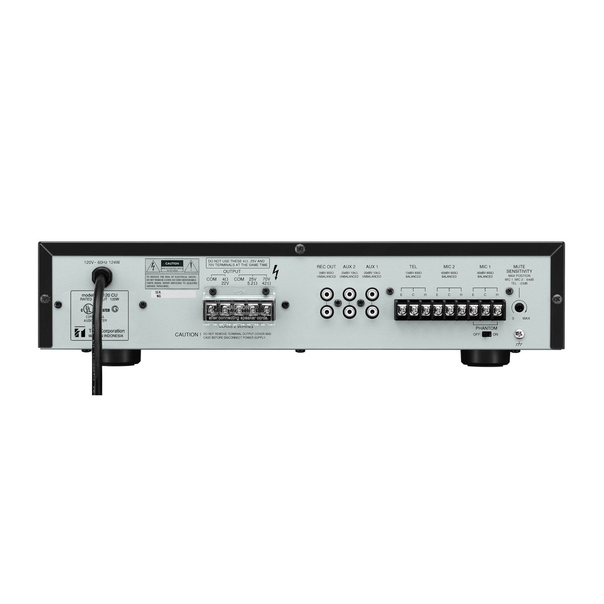 TOA Electronics A-2240 240 Watt Mixer Power Amplifier