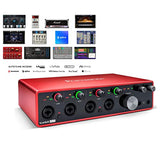 Focusrite Scarlett 18i8 18 x 8 USB Audio Interface, 3rd Generation