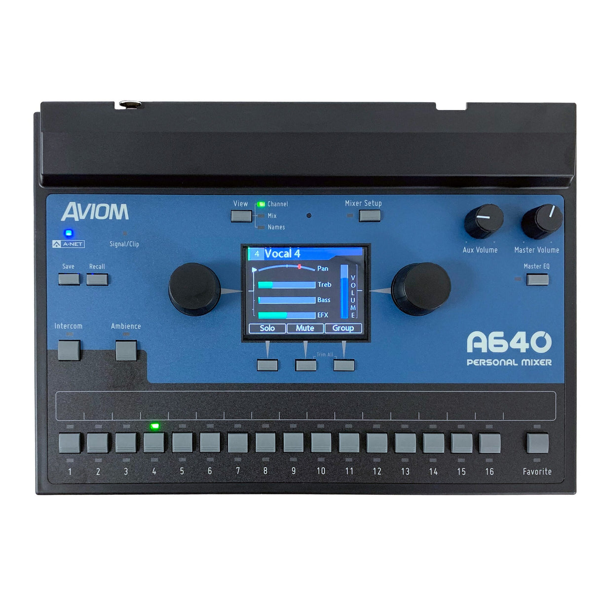 Aviom A640 16 Channel Digital Monitor Mixer