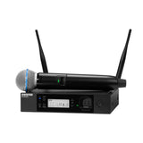Shure GLXD24R + /B58 Digital Wireless BETA 58A Microphone Rack System Z3 2.4 5.8 GHz
