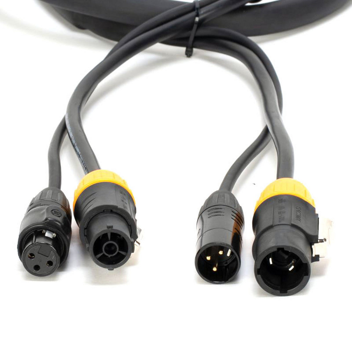 Accu Cable AC3PTRUE25 25-Foot Female to Male 3-Pin DMX/Locking Power Link Cable