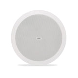 QSC AD-C4T-LP 4.5-Inch 2-Way Low-Profile Ceiling Speaker, White, Pair