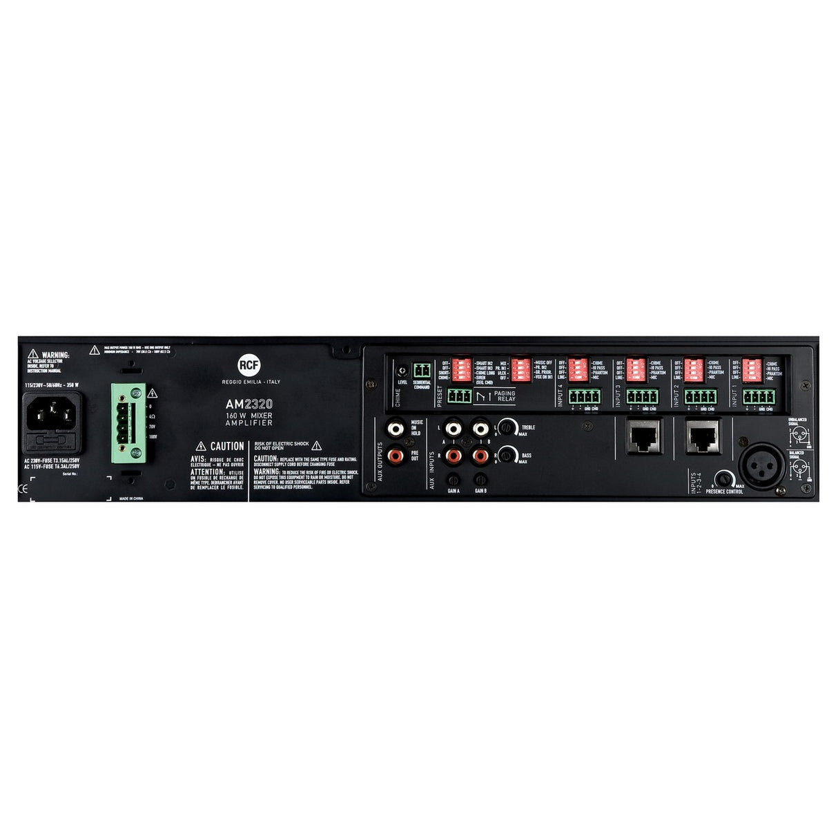 RCF AM2320 | 320W Digital Mixer Amplifier