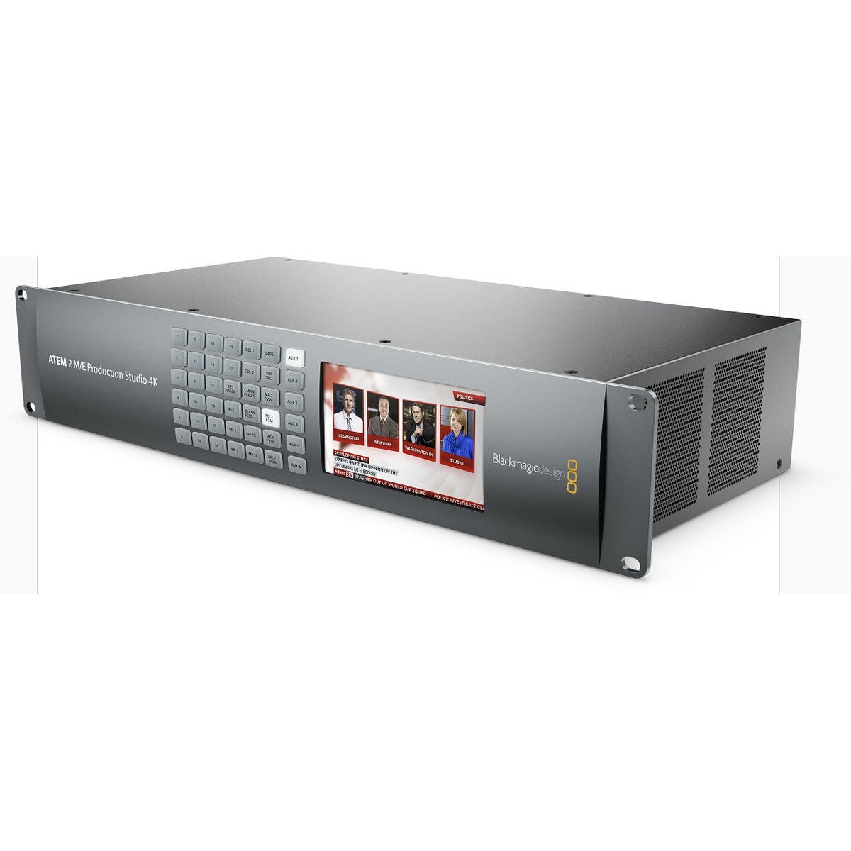 Blackmagic Design ATEM 2 M/E Production Studio 4K Live Switcher 2RU Video Solution