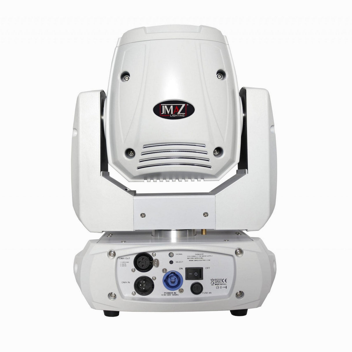 JMAZ Attco Spot 150 8-Facet Prism 1x 150W White LED Moving Head, White