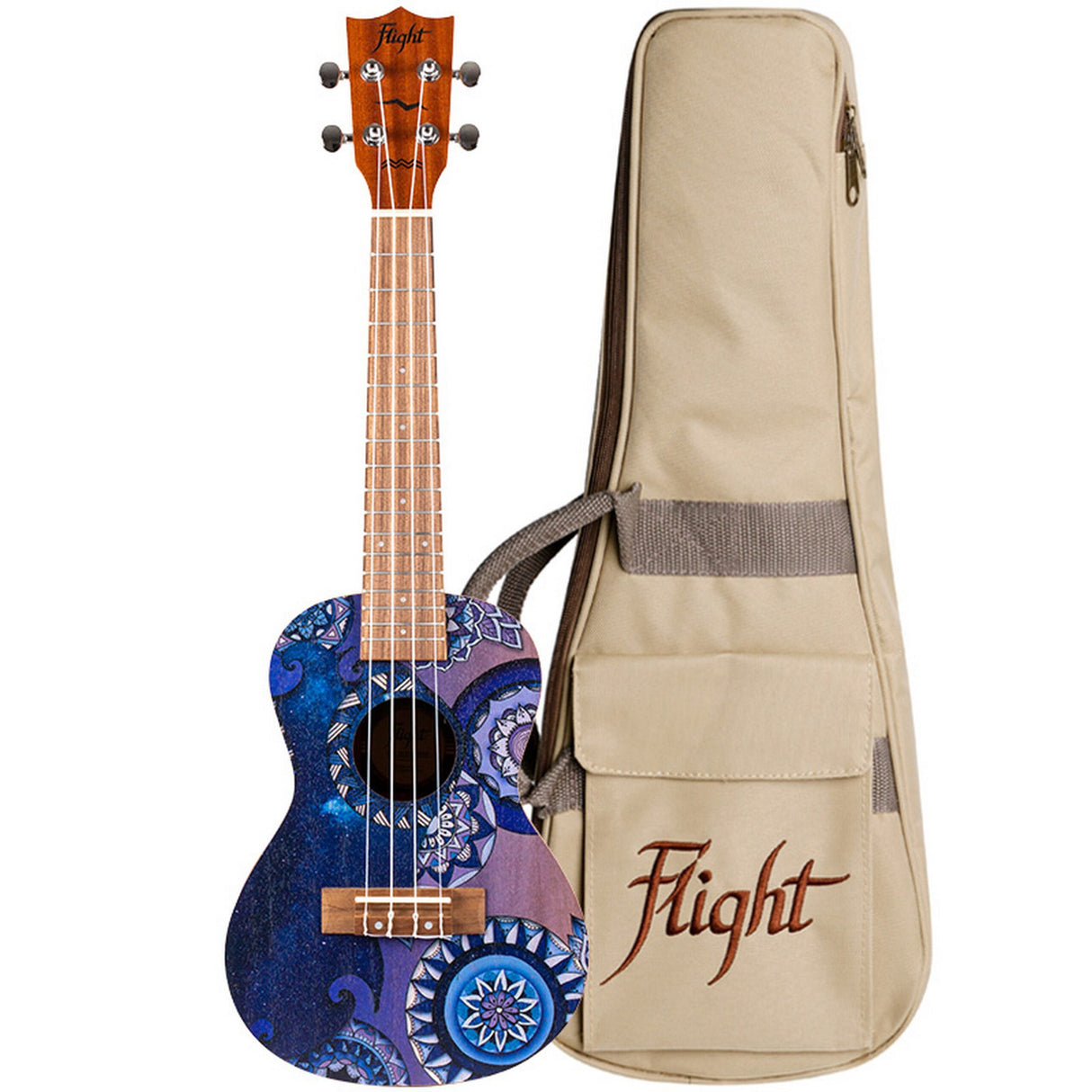 Flight AUC-33 Stardust Concert Ukulele