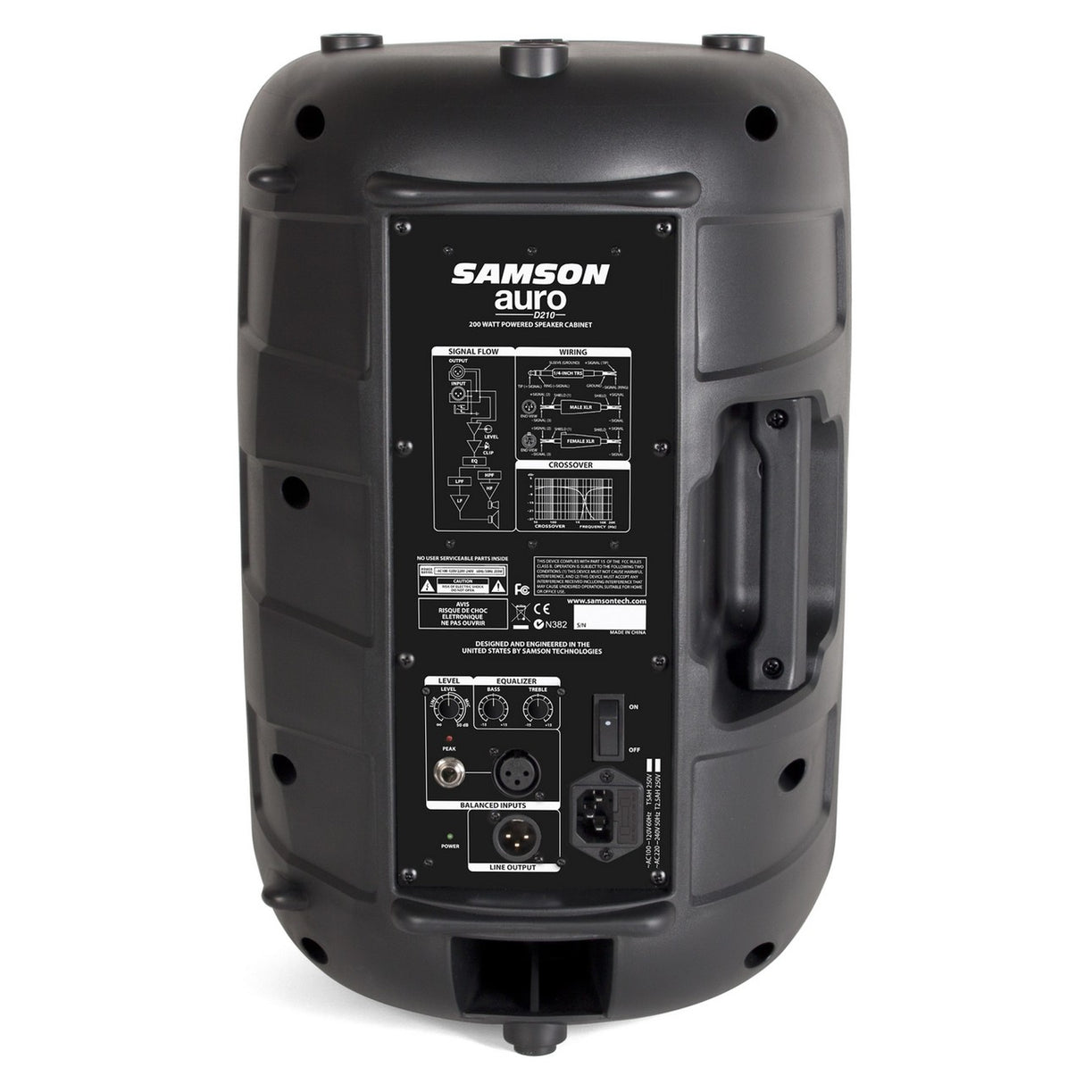 Samson Auro D210 | 10 Inch 200W 2-Way Active Loudspeaker